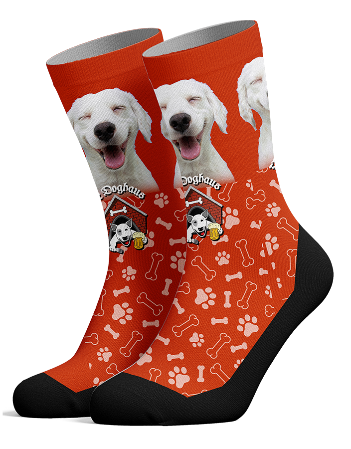 Full Crew Custom Pup Socks