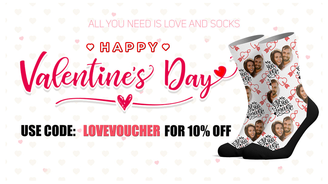 Valentine’s Day: Show Your Love With Custom Socks from Sock Gallery!